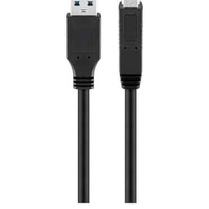 Cablu imprimanta SuperSpeed Gbit/s USB3.0 A tata - USB B tata 1m Goobay 95719