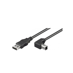 Cablu imprimanta USB 90 grade 3m cupru Goobay