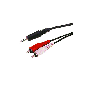 Cablu Jack 3.5 mm la 2x RCA 7.5m stereo Cabletech