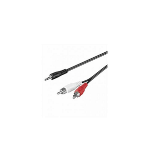 Cablu Jack 3.5 mm stereo la 2x RCA 1.5m Goobay