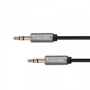 Cablu Jack 3.5 mm tata - tata 1.8m BASIC Kruger&Matz