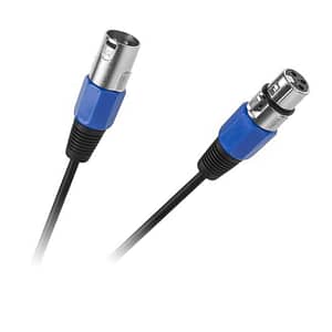 Cablu microfon XLR mama-tata 10m Cabletech