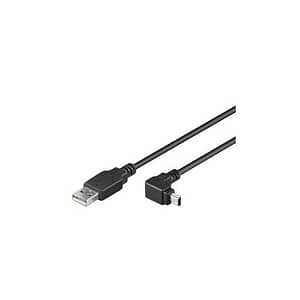 Cablu mini USB 90 grade 1.8m pentru GPS-uri Goobay