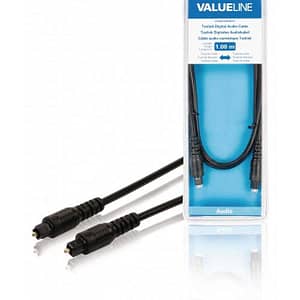 Cablu optic TOSLINK tata - TOSLINK tata 1m Valueline