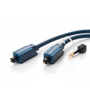 Cablu optic Toslink - Toslink plus adaptor 3.5 mm 15m Clicktronic