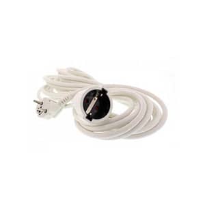 Cablu prelungitor 10m 3x1.5mm alb IP20 3500W 16A Well