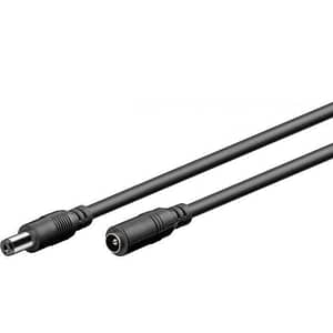 Cablu prelungitor 2.1x5.5mm DC 10m cupru AWG20 0.5mm mama-tata Goobay