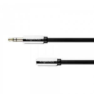Cablu prelungitor Jack 3.5 mm tata-mama 1.8m Profesional Kruger&Matz