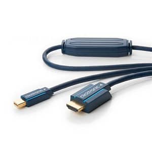 Cablu Profesional 1m mini DisplayPort - HDMI 1920x1200p Apple MacBook/Pro/Air OFC cupru AWG32 Clicktronic