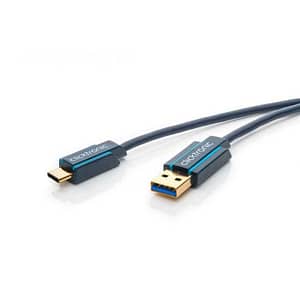 Cablu Profesional 2m USB TYPE C - USB 3.0 4.5W SuperSpeed 5Gbit/s OFC cupru aurit Clicktronic
