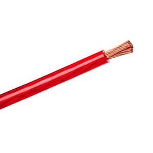 Cablu putere Profesional 6GA 7.8mm/13.29mm2 Cupru rosu 1m Peiying