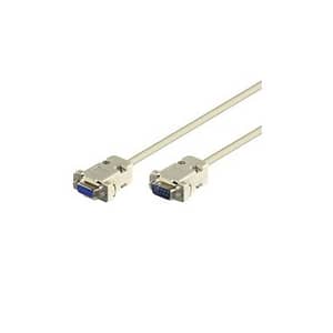 Cablu serial RS232 DB9 tata la DB9 mama 2m 1:1 Goobay