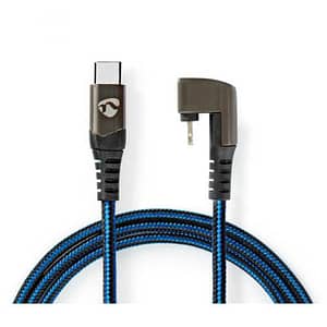 Cablu sincronizare incarcare USB Type C - Lightning 180 1m NEDIS