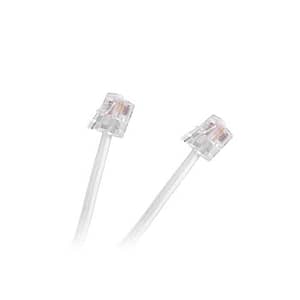 Cablu telefon extensie alb 10m RJ11