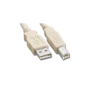 Cablu USB 2.0 A la USB B impimanta 1.8m crem Micro Connect Gembird