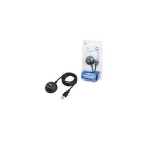 Cablu USB 2.0 A soclu mama - USB A mufa tata nichelat1.5m negru LOGILINK