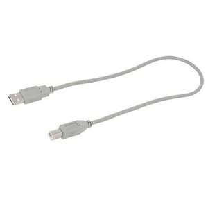 Cablu USB 2.0 A - USB B imprimanta 0.5m gri QOLTEC-50394