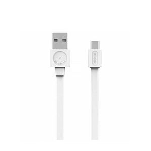 Cablu USB 2.0 - micro USB 1m alb Allocacoc