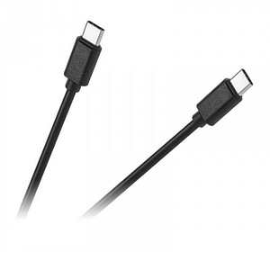 Cablu USB 2.0 Type C tata - Type C tata negru 1m M-LIFE