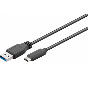 Cablu USB Type C 3.1 tata - USB 3.0 A tata 1m Goobay