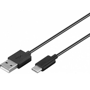Cablu USB Type C tata - USB 2.0 tata 1m negru Goobay