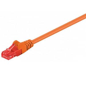 Cablu UTP CAT6 mufat 2m patch cord portocaliu GOOBAY