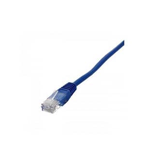 Cablu UTP Well cat5e patch cord 0.5m albastru