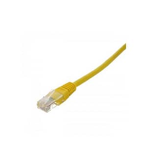 Cablu UTP Well cat5e patch cord 1.5m galben