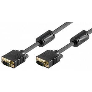 Cablu VGA 5m Full HD 1920x1200 dublu ecranat