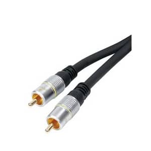 Cablul video compozit RCA 10m Profesional OFC cupru placat 24K HQSS3542/10