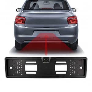 Camera + senzor de parcare pe suport pentru numar de inmatriculare Carguard SP009