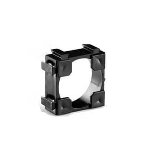 Carcasa cilindrica clips 1x 18650