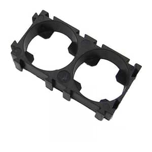 Carcasa cilindrica clips 2x 18650