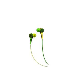 Casca in ureche 3.5 mm verde cu galben Audio Wild Maxell