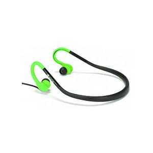 Casca stereo in ureche 3.5 mm Cougar verde/negru rezistenta la apa NGS