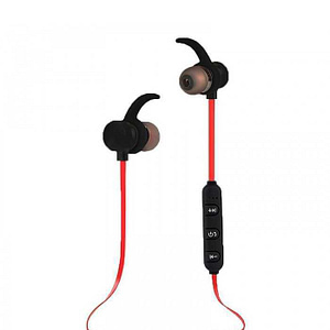 Casti Bluetooth cu magnet rosu ESPERANZA