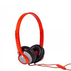 Casti cu microfon 1.2m rosu Legacy Maxell