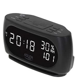 Ceas alarma afisare temperatura si umiditate AD1186 ADLER
