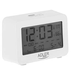 Ceas alarma cu baterii 2x AA R6 ADLER AD1196W