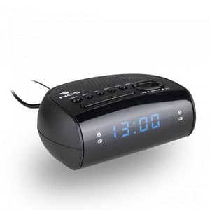 Ceas de masa cu alarma SUNRISE HIT negru NGS