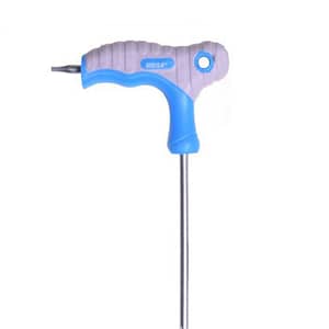 Cheie negativa tip T TORX T45 200mm din otel crom-vanadiu maner cauciuc antiderapant soft-touch MEGA 48617