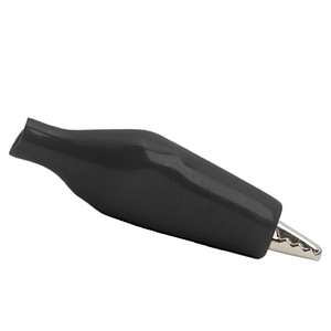 Clema crocodil mini 28mm 5A negru