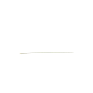 Coliere plastic 4.8mmx35cm alb 50buc