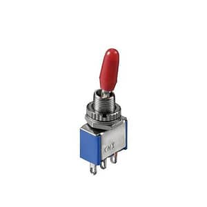 Comutator ON-ON 3 pini 12x6.5x9.5mm cu retinere Goobay