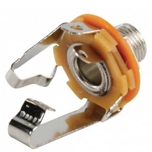 Conector 6.35 mm stereo jack mama montabil pe panou Valueline