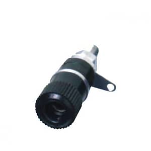 Conector banana mama 4mm poate fi cositorit negru HOME
