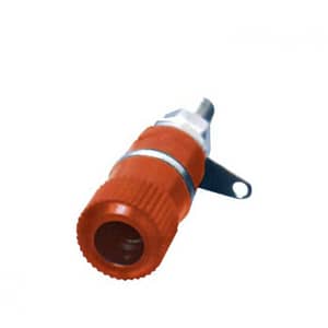 Conector banana mama 4mm poate fi cositorit rosu HOME
