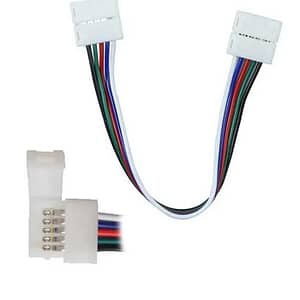 Conector banda LED flexibil 5050 RGB+ALB 5 fire V-TAC