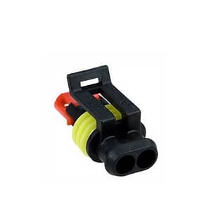 Conector cablu Superseal 1.5 mama mufa 2 pini IP67 TE Connectivity 282080-1