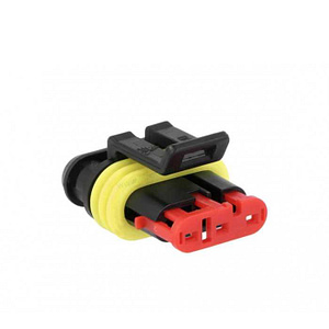 Conector cablu Superseal 1.5 mama mufa 3 pini IP67 TE Connectivity 282087-1